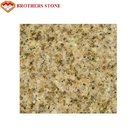 Naturstein flammte Granit-mit gelbem Sand starken Fleck-Widerstand des Granit-Stein-G682