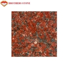 Deckt der karminrote rote Granit-Stein Indiens hoch Polier zurechtgeschnitten für Vase mit Ziegeln