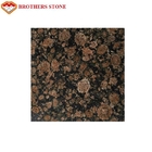 Brown-Farbe flammte Granit-Steinplatten-gute Druckfestigkeit