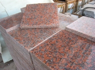 Polier/zog Stein-Fliesen des Granit-G562, Ahornblatt-rote Granit-Platte ab