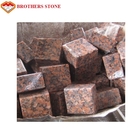 Granit-Stein-Platte des großen Ahorn-G562 rote für Spalten-Kappe/Haut/Basis