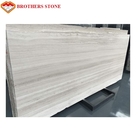 Weißer hölzerner Marmorplatten-Chinese Serpeggiante-Weiß-Poliermarmor