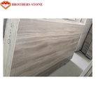 Italien-weiße hölzerne Marmorplatten für Badezimmer-und Küchen-Bodenfliese-Dekor