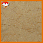 Goldene Ader-beige Marmorplatten fertigten Größe für Wand/Bodenbelag besonders an