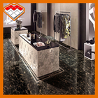 Schneiden Sie schwarzen italienischen Marmor Portoro mit Goldader für Badezimmer Countertop zurecht