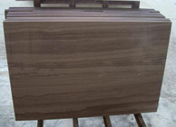 Athen-graue hölzerne Marmorsteinplatten-großzügige Art für Innenausstattung