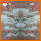 Rote Korn-weiße Jade-Poliermarmor Norwegens, große Marmorplatten-Stein-hohe Dichte