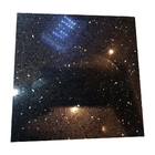 Schwarze Galaxie-künstliche Quarz-Stein-Platten, schwarzer Galaxie-Quarz Countertop