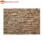 Bruder-Stein züchtete Furnier-Blatt Staplungshergestellte Steinplatten für Wände