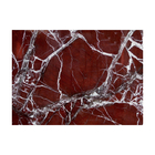 Großhandels- billiger purpurroter roter Rosso Lepanto Marmor Chinas mit Weiß adert natürlichen Countertop-Preis der Platten-Fliesen-Stein-Türkei