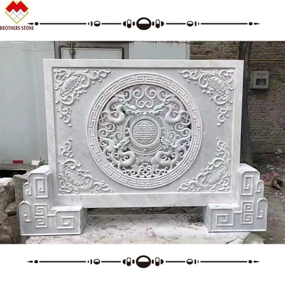 Weißes Onyx Marmorstein Treppenhalter für Villa und Haus Dekorationsbaluster