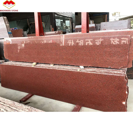 Modern India Rotgranitplatten für Außen-Innen-Wandsteine und Türrahmen