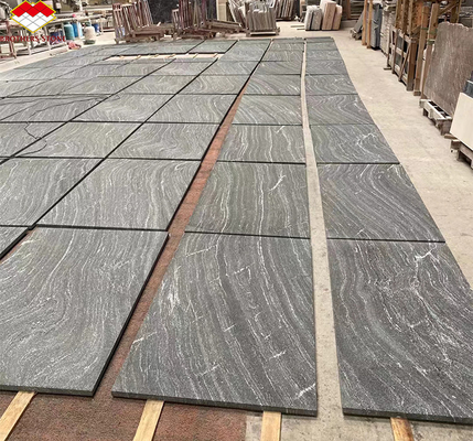 Via Lattea Schwarzer Granit, geschliffen, nach Maß geschnitten, für klassische und elegante Bodenmuster