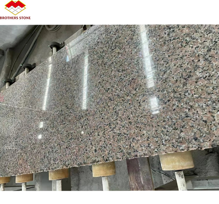 Modern geschliffene Oberflächenveredelung Rosa Pink Porrino 635 Granitplatte für Villa Dekoration
