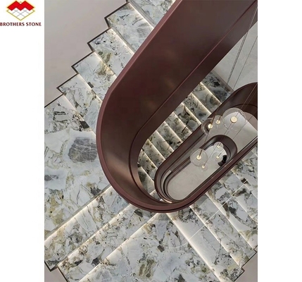 Kunststeintreppenmaterial Modernes Design Luxus-Innenflächenfliesen