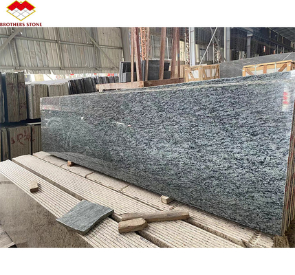 Steinform, nach Maß geschnitten, Olivengrün G612 Granitblöcke mit geschliffener Oberfläche