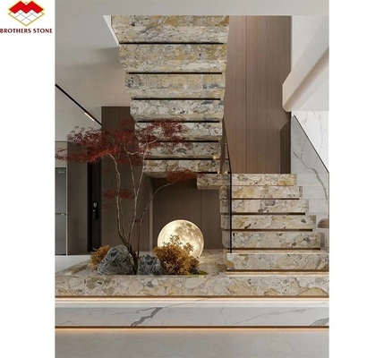 Kunststeintreppenmaterial Modernes Design Luxus-Innenflächenfliesen