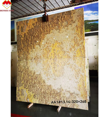 Dreaming Green Jade Marmor Onyx Platte für Villa Tischplatte Arbeitsplatte und Wandplatte