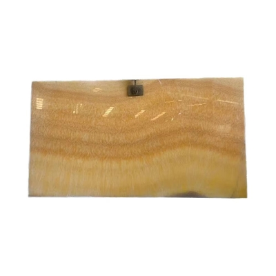 Modernes Design Durchsichtig Onyx Beige Marmor Gelb Honig Onyx Platte für Villa Tischplatte
