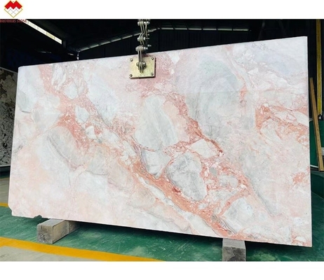 18 20 mm Dicke Pink Stone Slabs Die perfekte Wahl für Arbeitsplatten und Wandplatten
