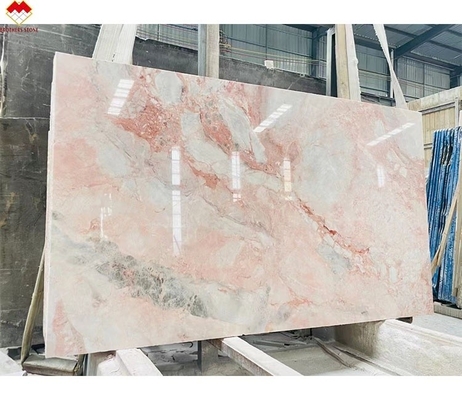 18 20 mm Dicke Pink Stone Slabs Die perfekte Wahl für Arbeitsplatten und Wandplatten