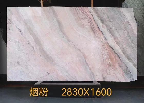 18 20 mm Dicke Pink Stone Slabs Die perfekte Wahl für Arbeitsplatten und Wandplatten