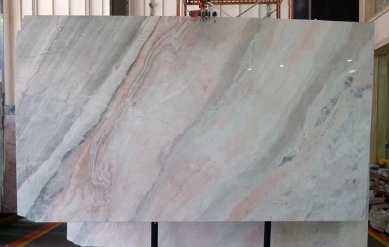 18 20 mm Dicke Pink Stone Slabs Die perfekte Wahl für Arbeitsplatten und Wandplatten