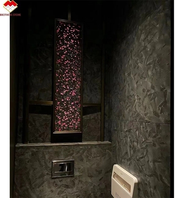 Verbessern Sie Ihr Interieur mit Versaceblack Klassiker Schwarzquarzit Polsterboden