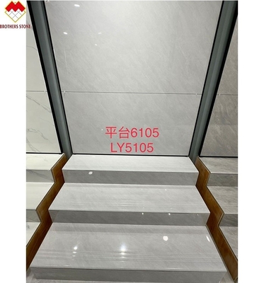 Nicht rutschfähige Verglasung von Treppen und Fußbodenfliesen Moderne Marmor-Look für Außenwand