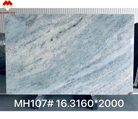 FOB Handel Hintergrundbeleuchtung Blaue Roma Quarzit Platte Ideal für die Eitelkeit Schreibtisch in Brasilien
