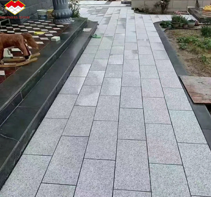 Brüder Stein Flamed Graugranit-Slab-Pflaster für geschliffene natürliche Stein-Auffahrt