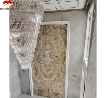 Modernes Design für natürliche Hintergrundbeleuchtung Jade Tinte Marmor