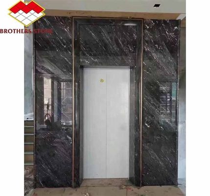 Kalzit-Marmor-Stein Luxus polierte Grenzen für Wohnzimmer Wand Backsplash Fußböden