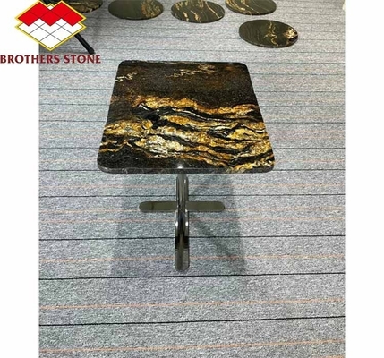 Polsterter Naturstein Kosmischer Gold Granit für Kaffeetisch und Arbeitsplatten Moderne Optik