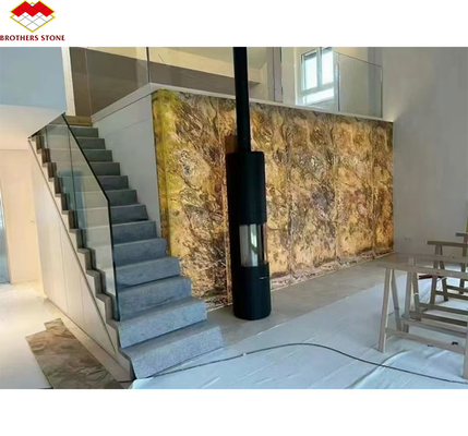 Flexible Clay Natural MCM Stone Veneer für Wandverkleidung Textur Fliesen Hotel 1 mm dünn