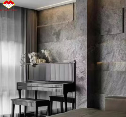 Flexible Clay Natural MCM Stone Veneer für Wandverkleidung Textur Fliesen Hotel 1 mm dünn