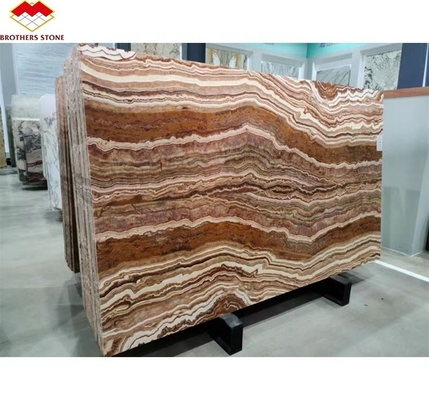Polsterte Schwarzmeer Onyx-Marmor-Transluzente Textur für die Innenausstattung