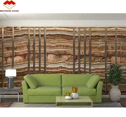 Polsterte Schwarzmeer Onyx-Marmor-Transluzente Textur für die Innenausstattung