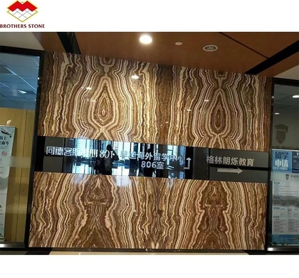 Polsterte Schwarzmeer Onyx-Marmor-Transluzente Textur für die Innenausstattung