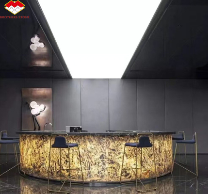 Ultradünne Naturstein-Venerierschicht-Wandfliesen für moderne Hotel-Innenarchitektur