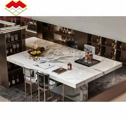 Hausdekor Modernes Fischbauch Weiße Marmorsteinplatten für Wohnzimmer und Bodenfliesen