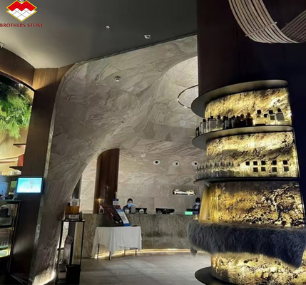 Ultradünne Hintergrundbeleuchtungsteingesteuerte Platten für Innendekoration im modernen Stil in Villen und Hotels