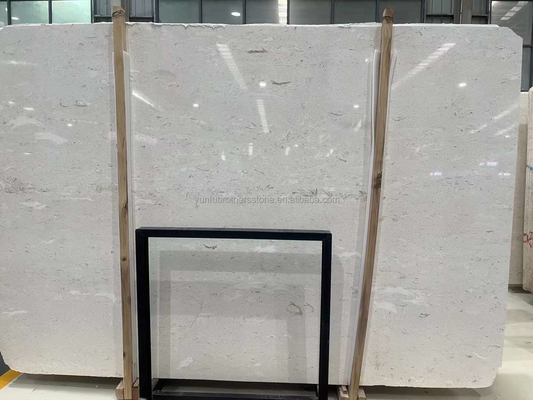 Kleinstbauprojekte Wesentliche beliebte leichte beige Naturmarmorwandfliesen