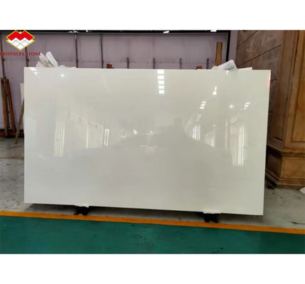 Großer weißer Nano-Marmorstein Die optimale Auswahl für moderne Design-Schreibtisch