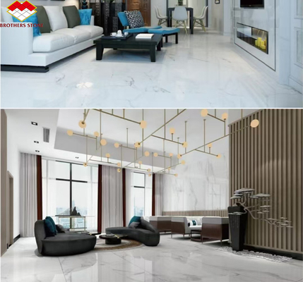 Ausgeschliffener Weißmarmor aus Guangxi Steinbruch Moderner Naturblock für Innendekorationen von Hotels