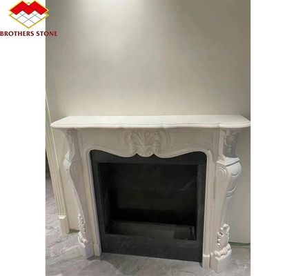 Custom Modern White Onyx Marmorplatte für Treppe Esstisch Kamin Herd Stein