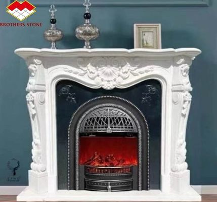 Custom Modern White Onyx Marmorplatte für Treppe Esstisch Kamin Herd Stein