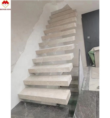 15 18mm Grau Marmor Spirale Treppen für moderne Häuser und einfache Installation