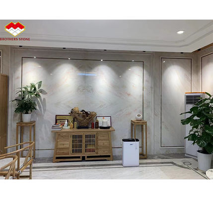 Rose Rainbow Luxus Stone Tray in weichem Rosa für moderne Villa und Hoteldekoration