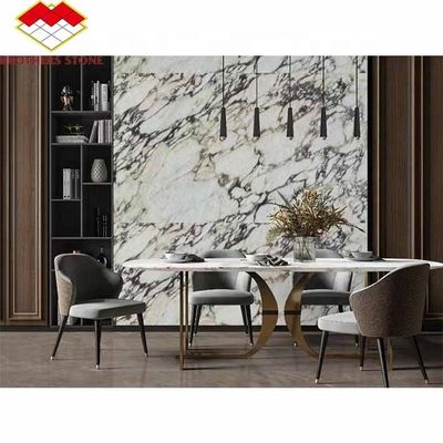 Dekorative Wandplatten aus geschliffenem Viola-Marmor Ein atemberaubender Fokuspunkt für Innenräume